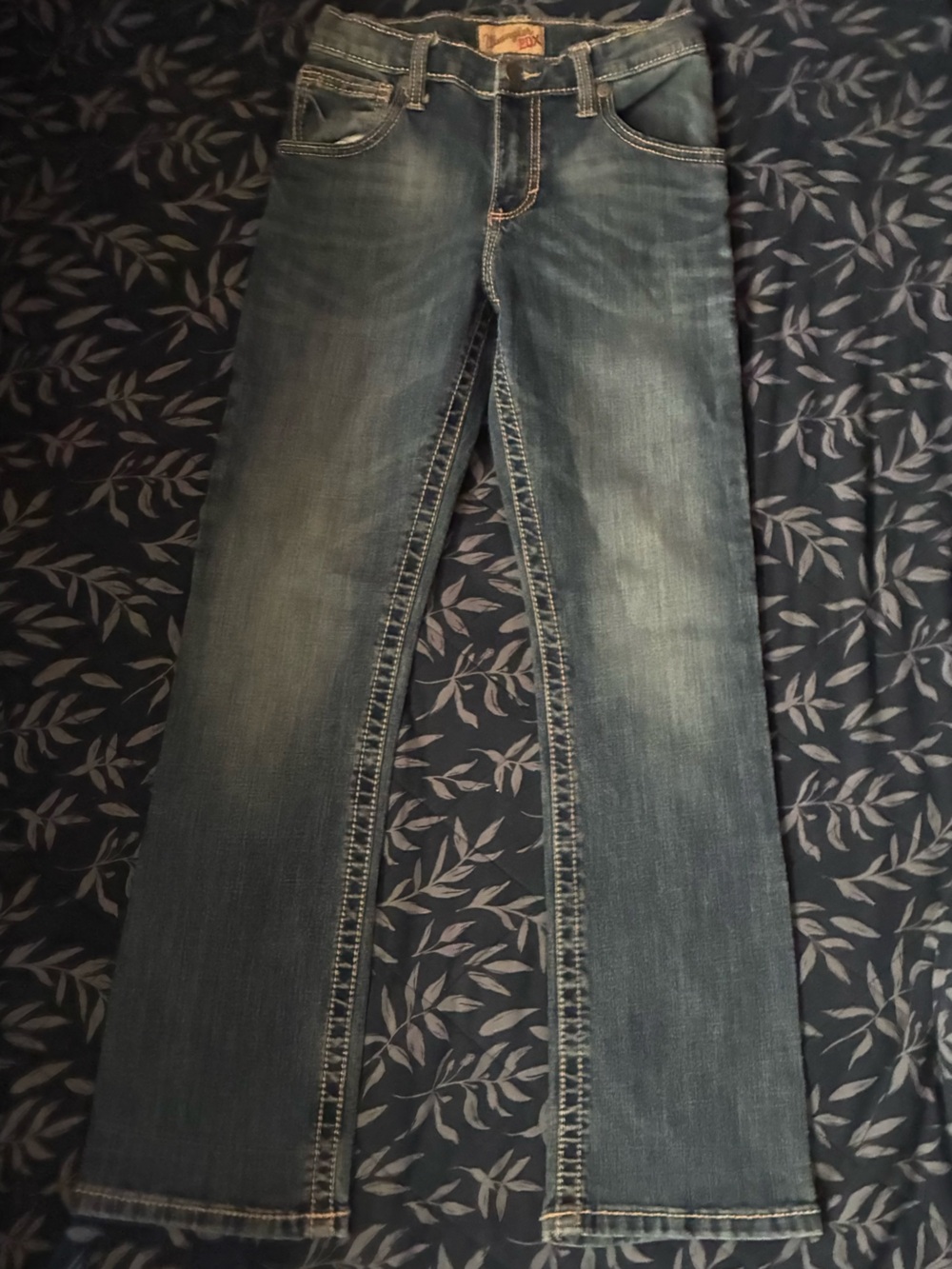 Wrangler Women’s Washed Blue Skinny Jeans